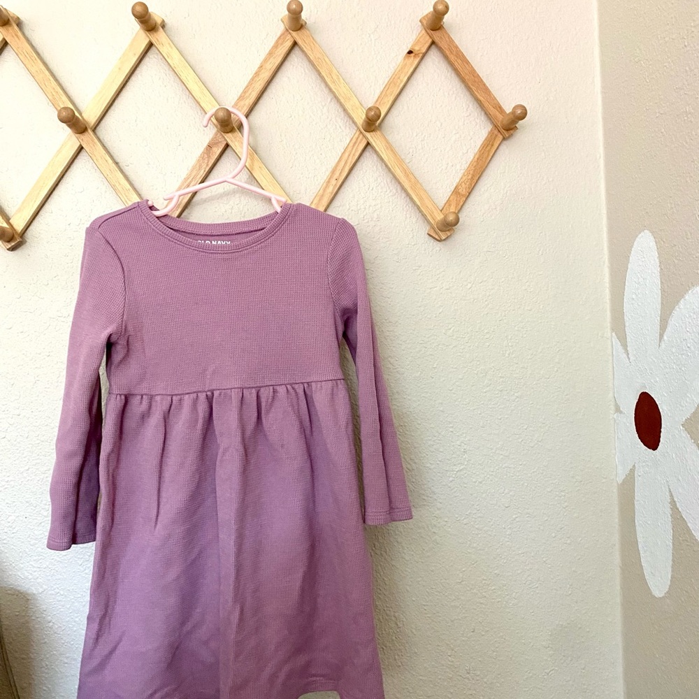 Lavender Purple 4T casual Toddler Dress